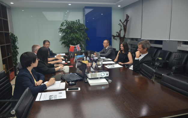 On September 20 2018, representative of Cardiff University visited BIEI.